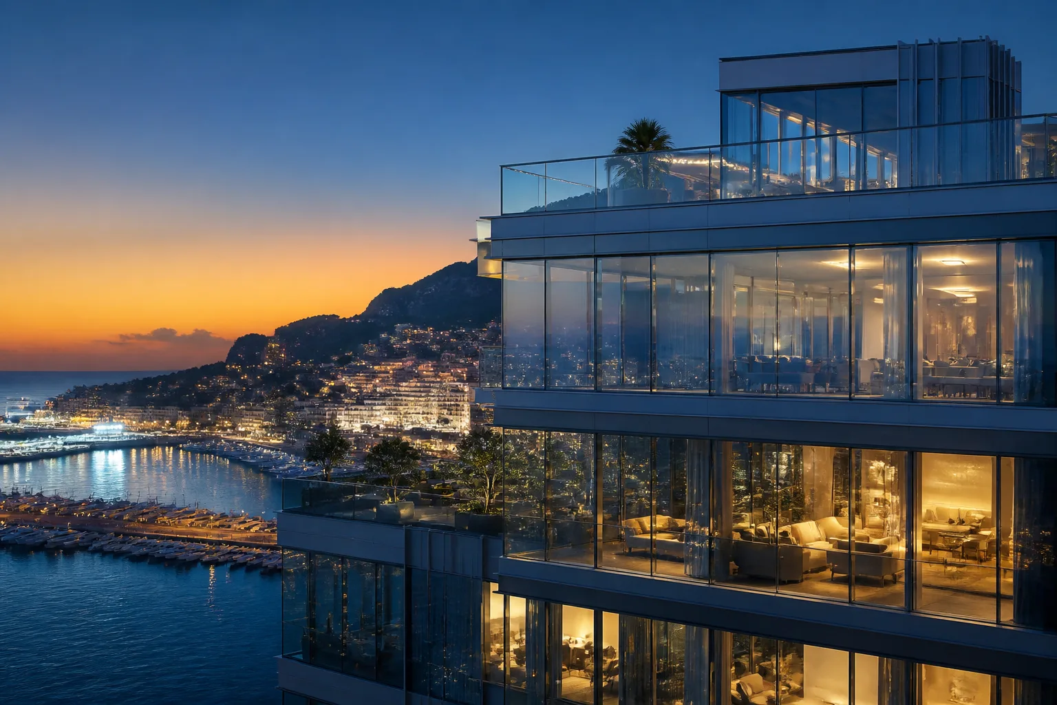 Harbor View Penthouse — featured example listing
